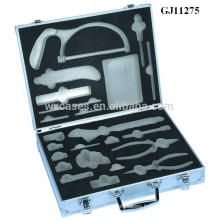 strong&portable aluminum tool case with custom foam insert inside manufacturer